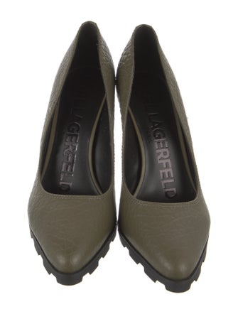 Karl Lagerfeld Leather Pumps