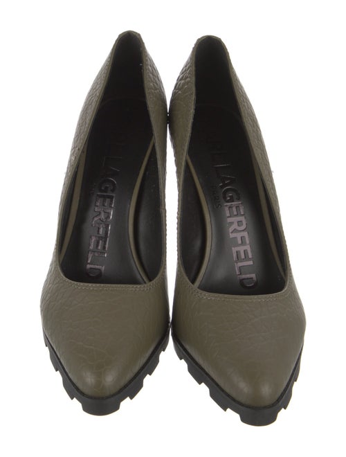 Karl Lagerfeld Leather Pumps