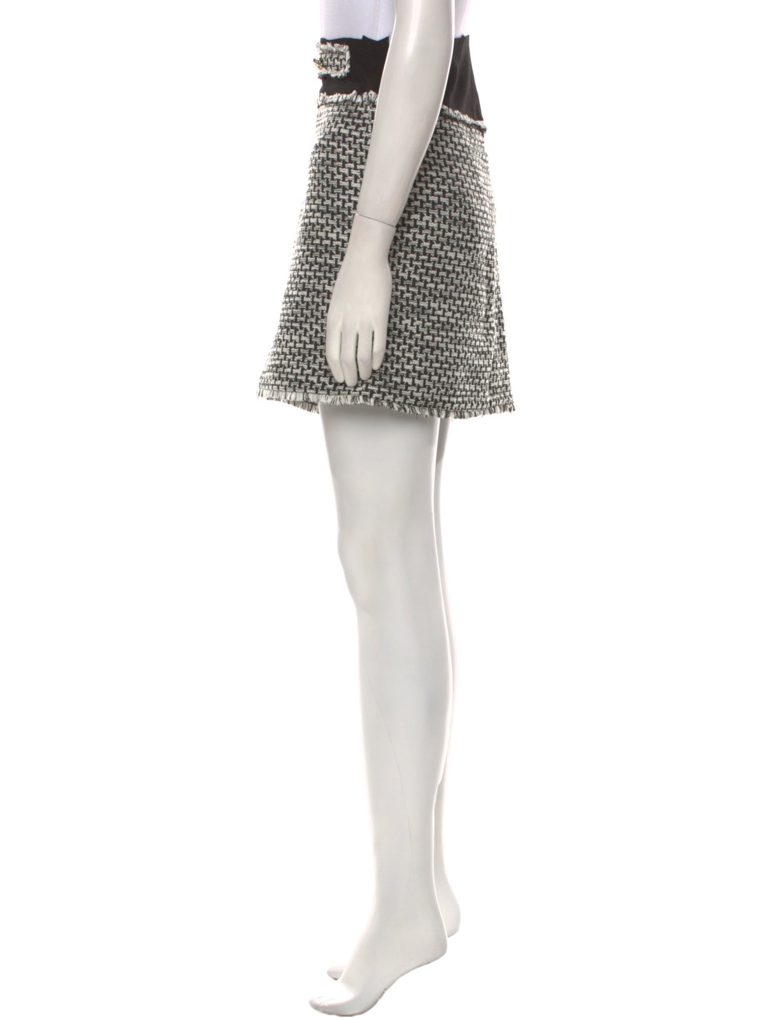 Karl Lagerfeld Printed Mini Skirt