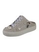 Karl Lagerfeld Leather Studded Accents Sneakers