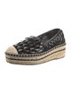 Karl Lagerfeld Patent Leather Espadrilles