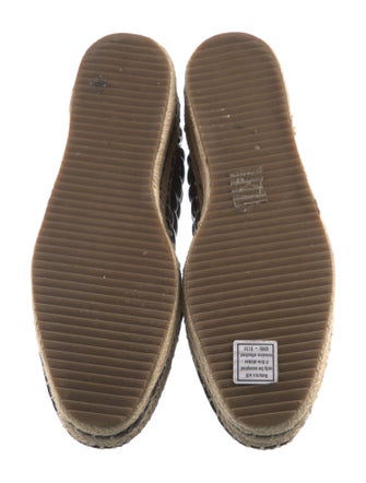 Karl Lagerfeld Patent Leather Espadrilles