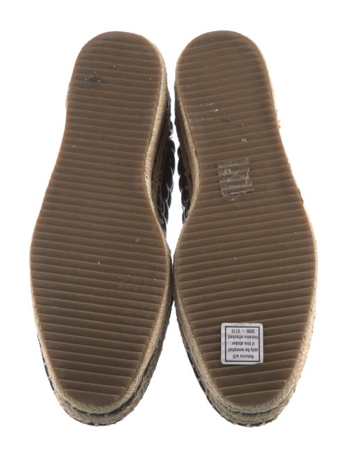 Karl Lagerfeld Patent Leather Espadrilles