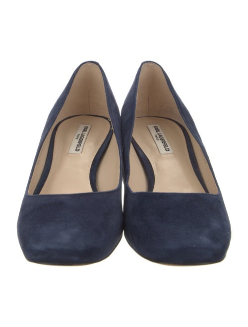 Karl Lagerfeld Suede Pumps