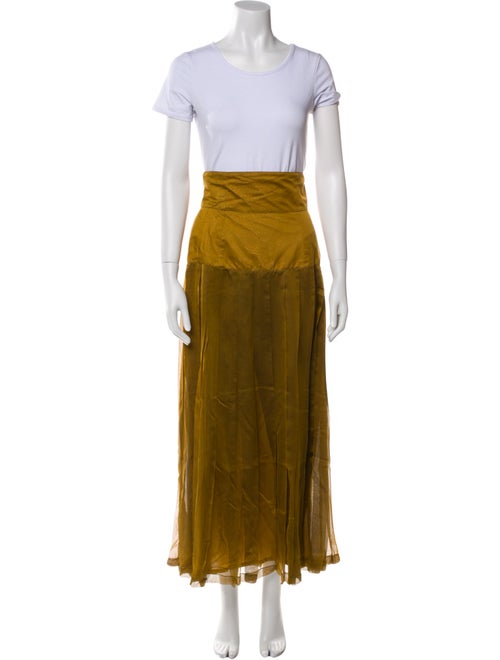 Karl Lagerfeld Silk Colorblock Pattern Dress Set