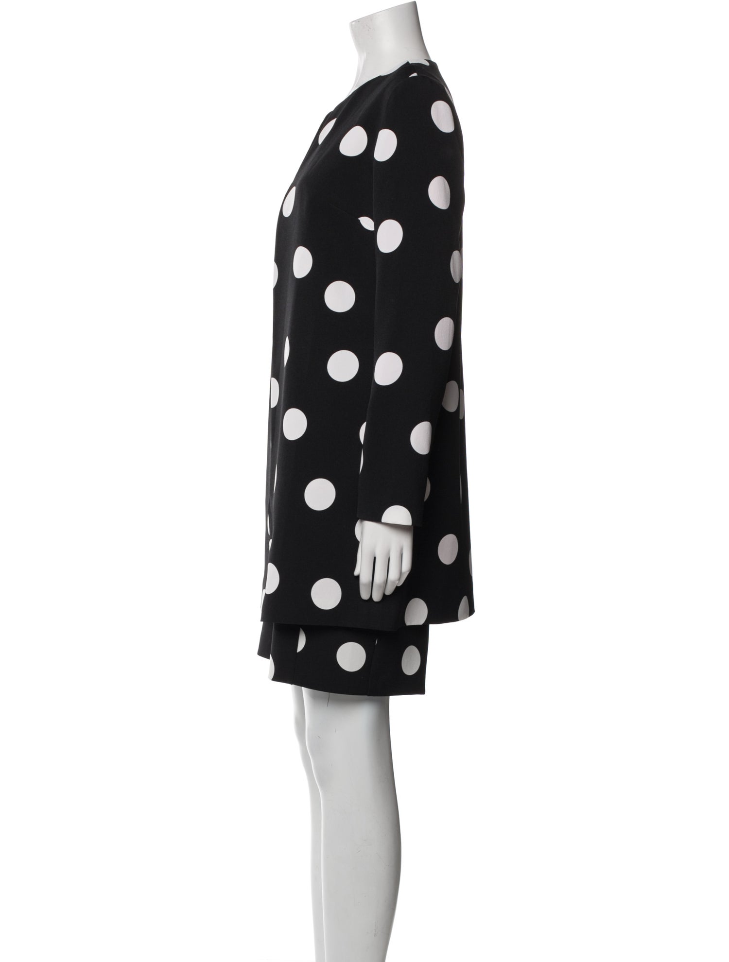 Karl Lagerfeld Vintage Polka Dot Print Dress Set