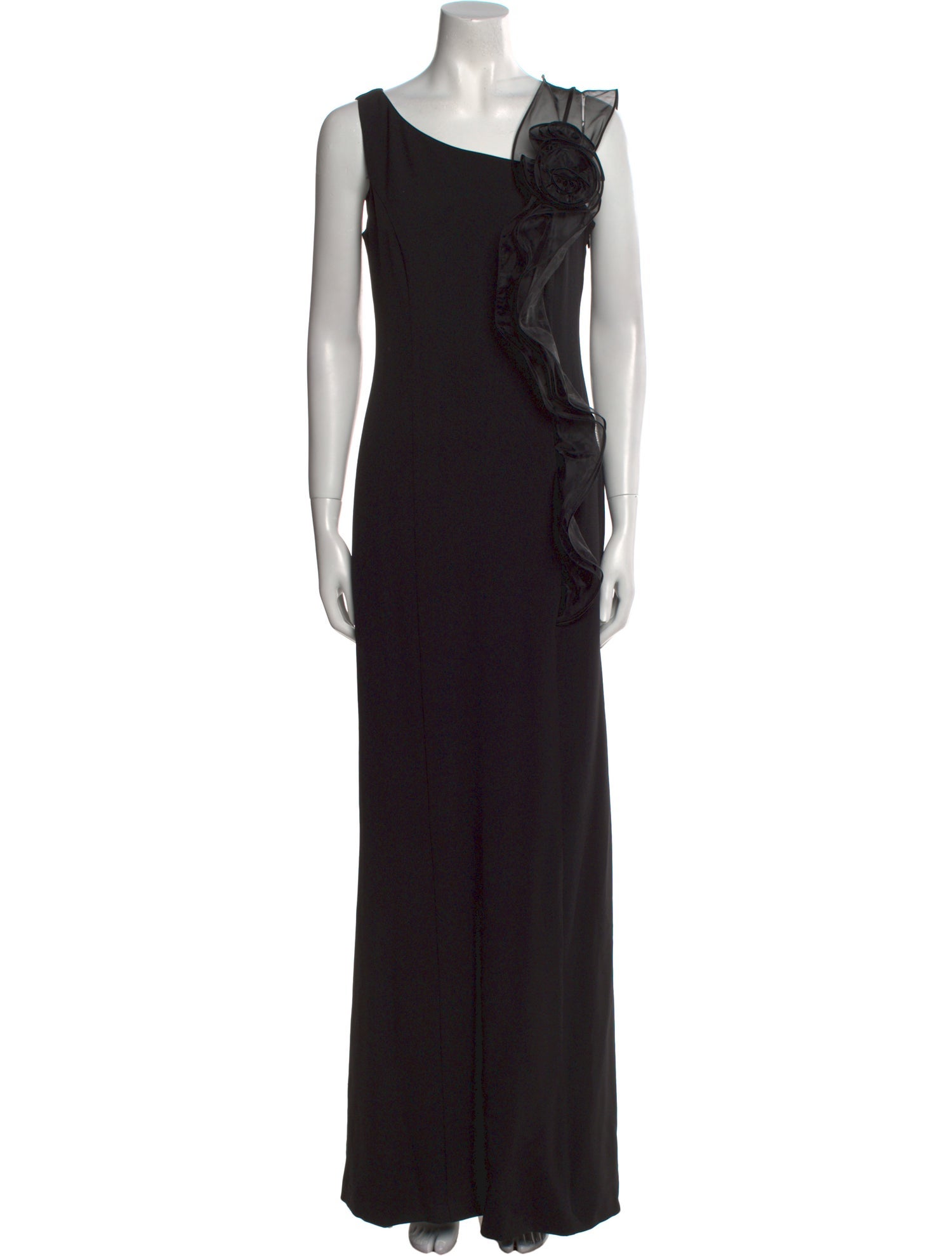 Karl Lagerfeld Scoop Neck Long Dress