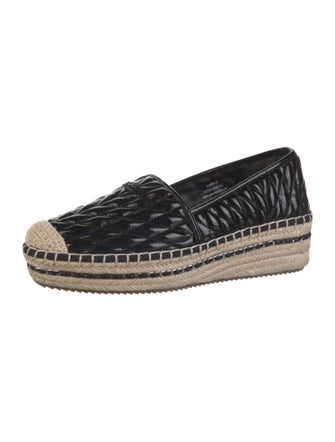 Karl Lagerfeld Patent Leather Espadrilles
