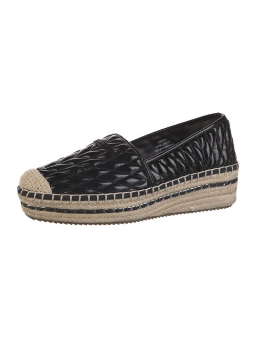 Karl Lagerfeld Patent Leather Espadrilles