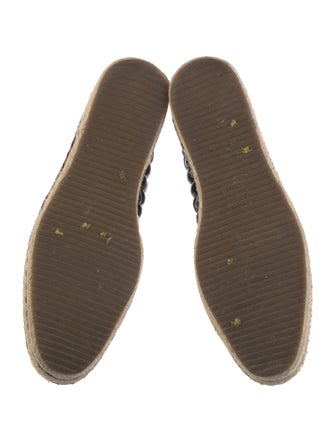 Karl Lagerfeld Patent Leather Espadrilles