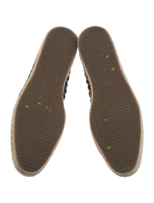 Karl Lagerfeld Patent Leather Espadrilles