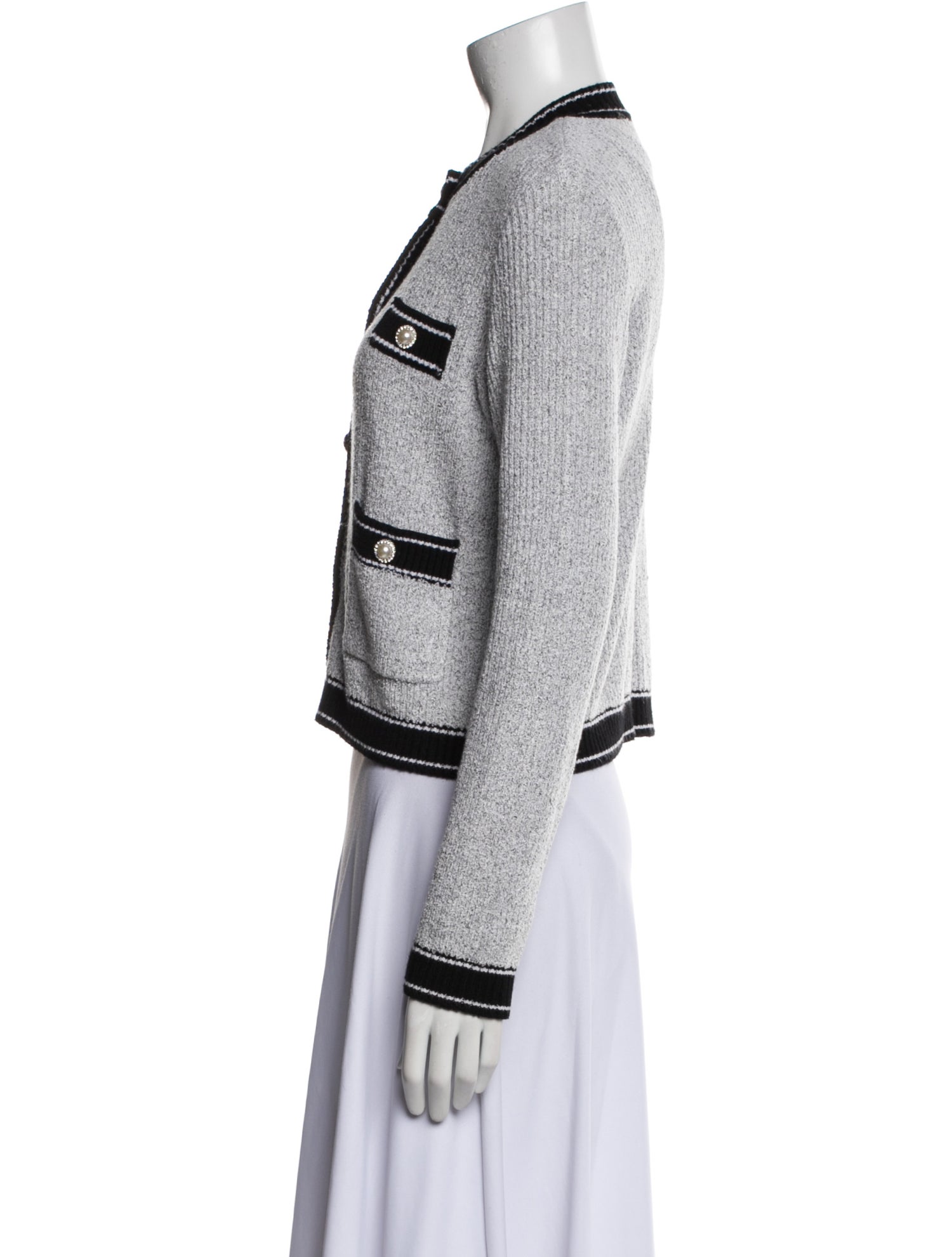 Karl Lagerfeld Printed Crew Neck Sweater