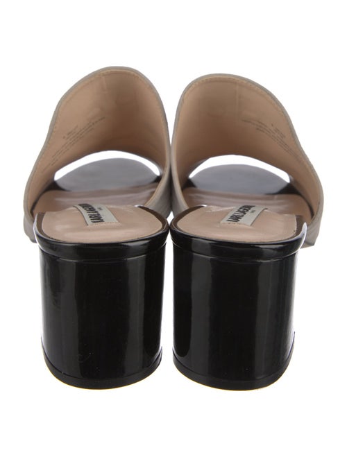 Karl Lagerfeld Suede Tassel Accents Slides