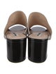 Karl Lagerfeld Suede Tassel Accents Slides