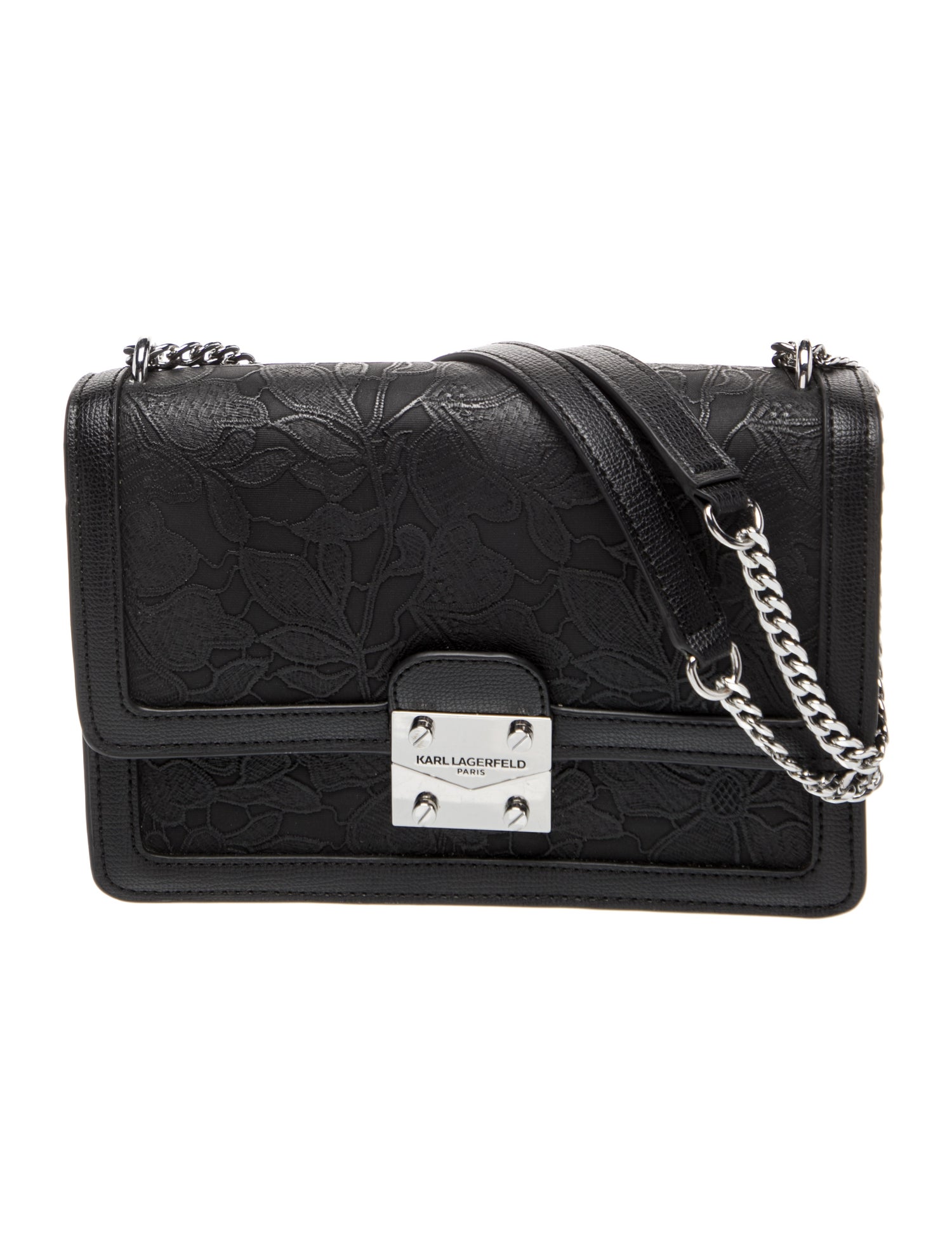 Karl Lagerfeld Leather Shoulder Bag