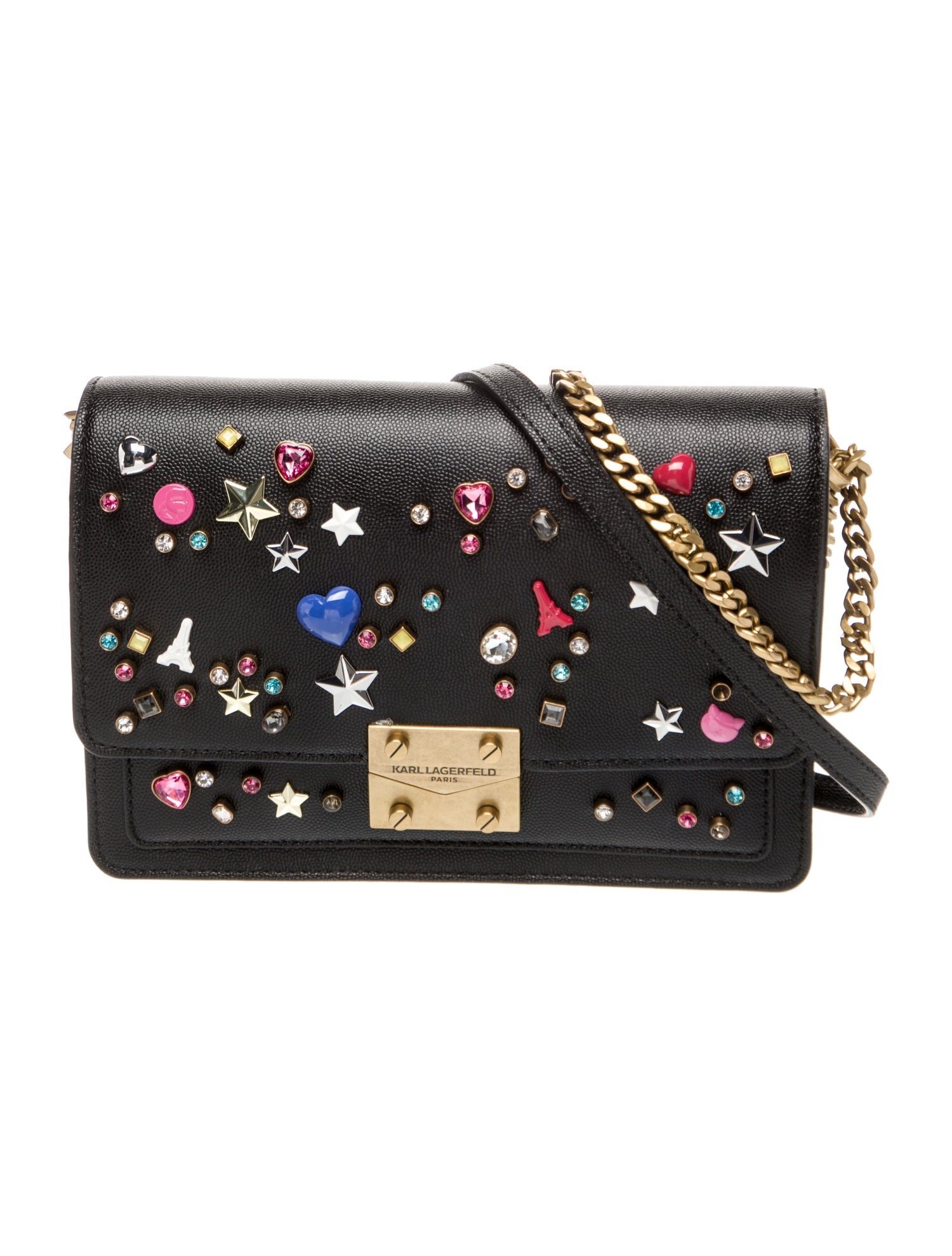 Karl Lagerfeld Leather Crossbody Bag w/ Tags