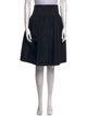 Lagerfeld Pleated Accents Knee-Length Skirt
