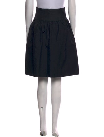 Lagerfeld Pleated Accents Knee-Length Skirt