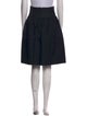 Lagerfeld Pleated Accents Knee-Length Skirt