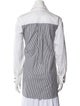 Karl Lagerfeld Long Sleeve Button-Up Top