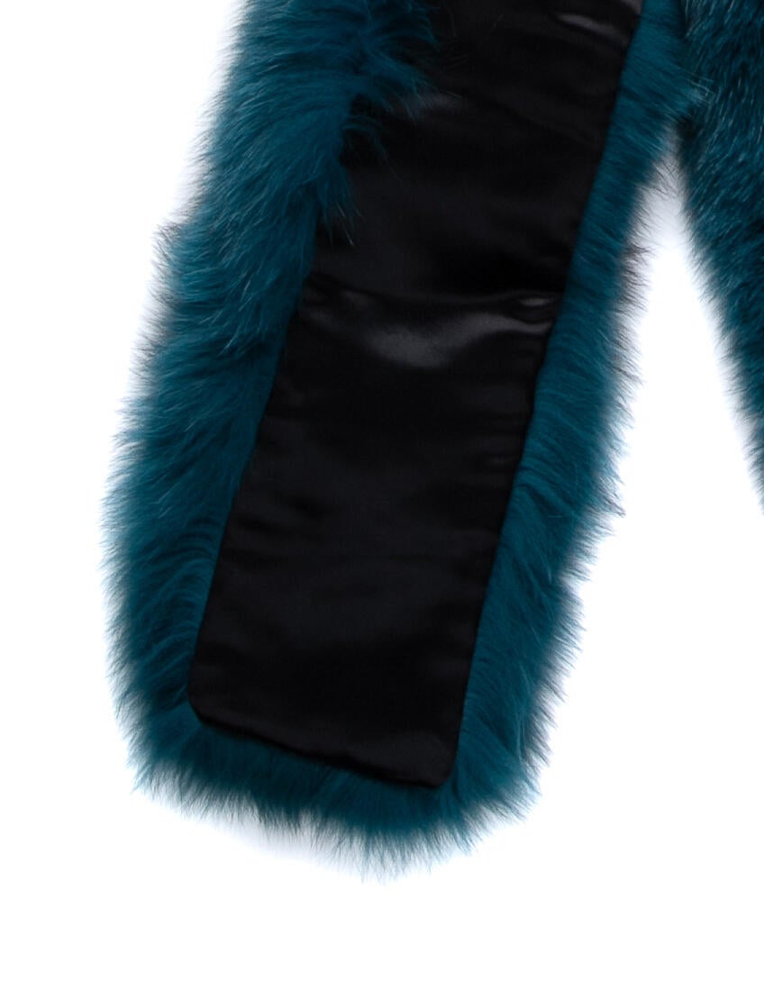 Karl Lagerfeld Fur Scarf w/ Tags