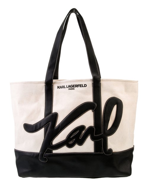 Karl Lagerfeld Canvas Tote