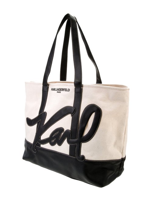 Karl Lagerfeld Canvas Tote