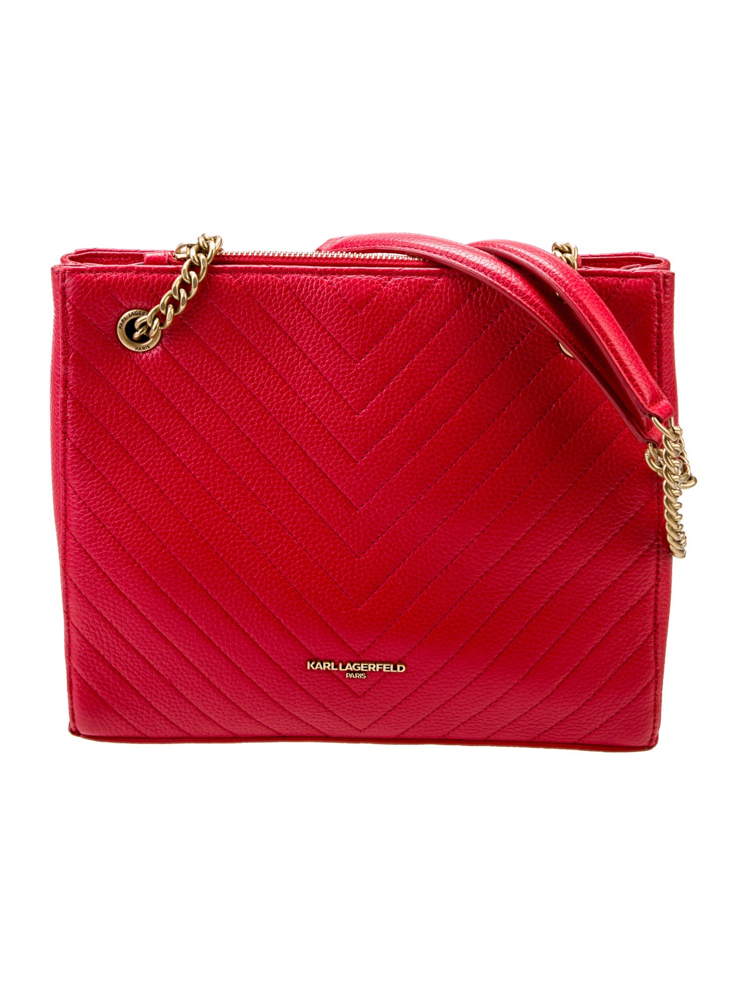 Karl Lagerfeld Leather Shoulder Bag