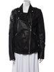 Karl Lagerfeld Goat Leather Biker Jacket