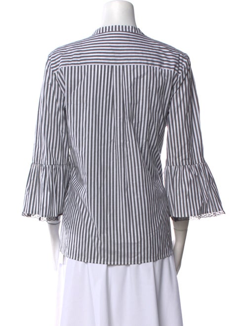Karl Lagerfeld Striped Crew Neck Top