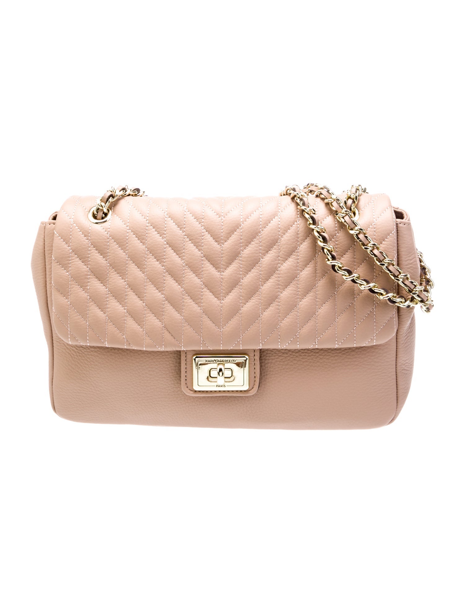 Karl Lagerfeld Quilted Shoulder Bag w/ Tags