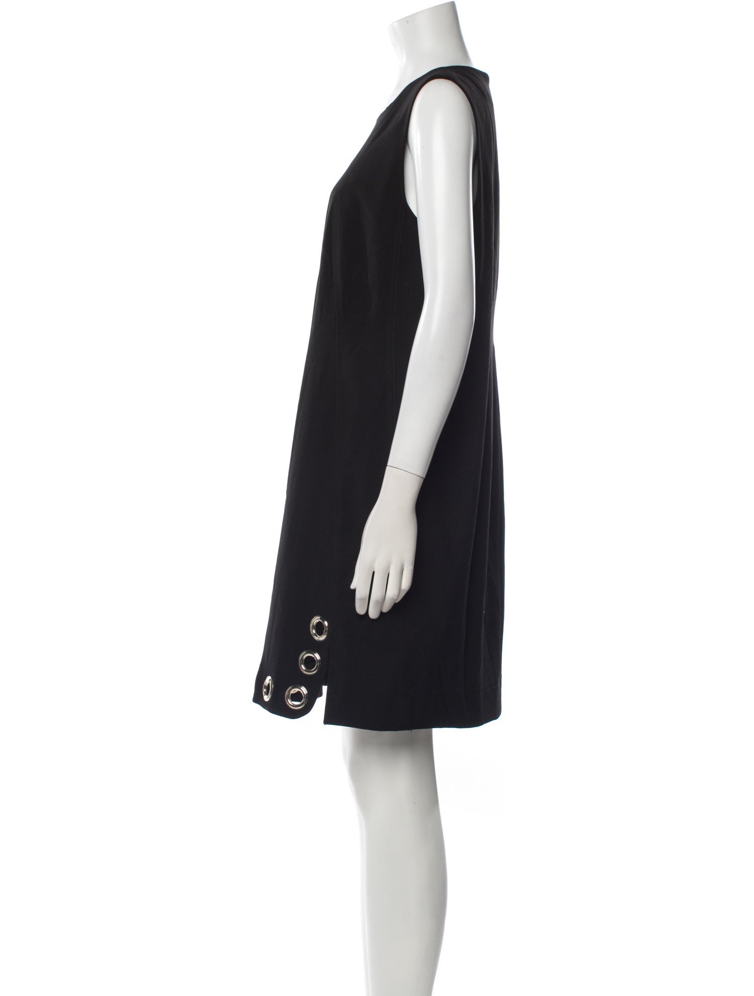 Karl Lagerfeld Scoop Neck Mini Dress