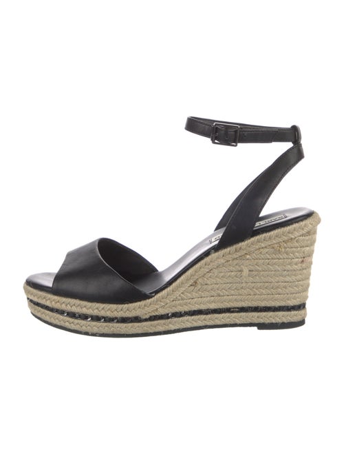 Karl Lagerfeld Leather Espadrilles