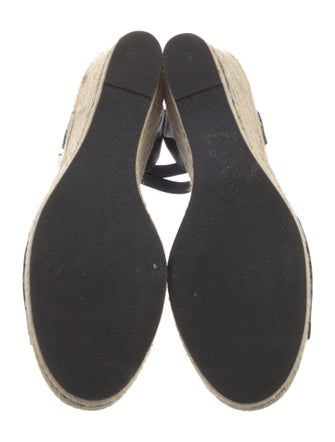 Karl Lagerfeld Leather Espadrilles