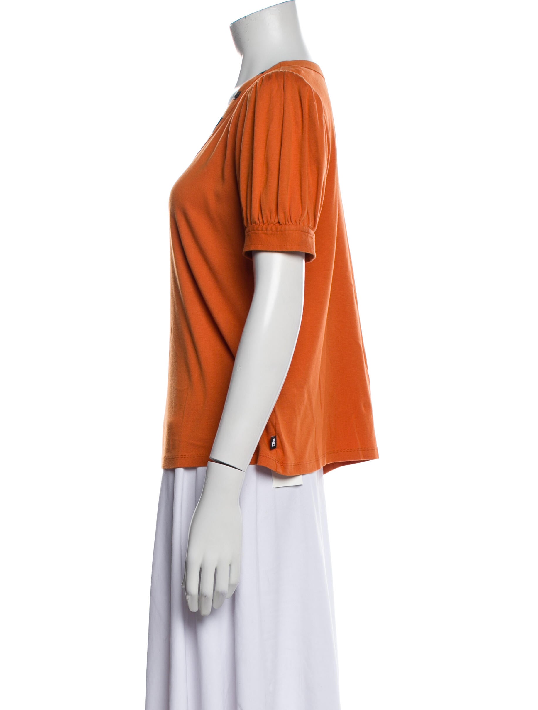 Karl Lagerfeld Scoop Neck Short Sleeve T-Shirt