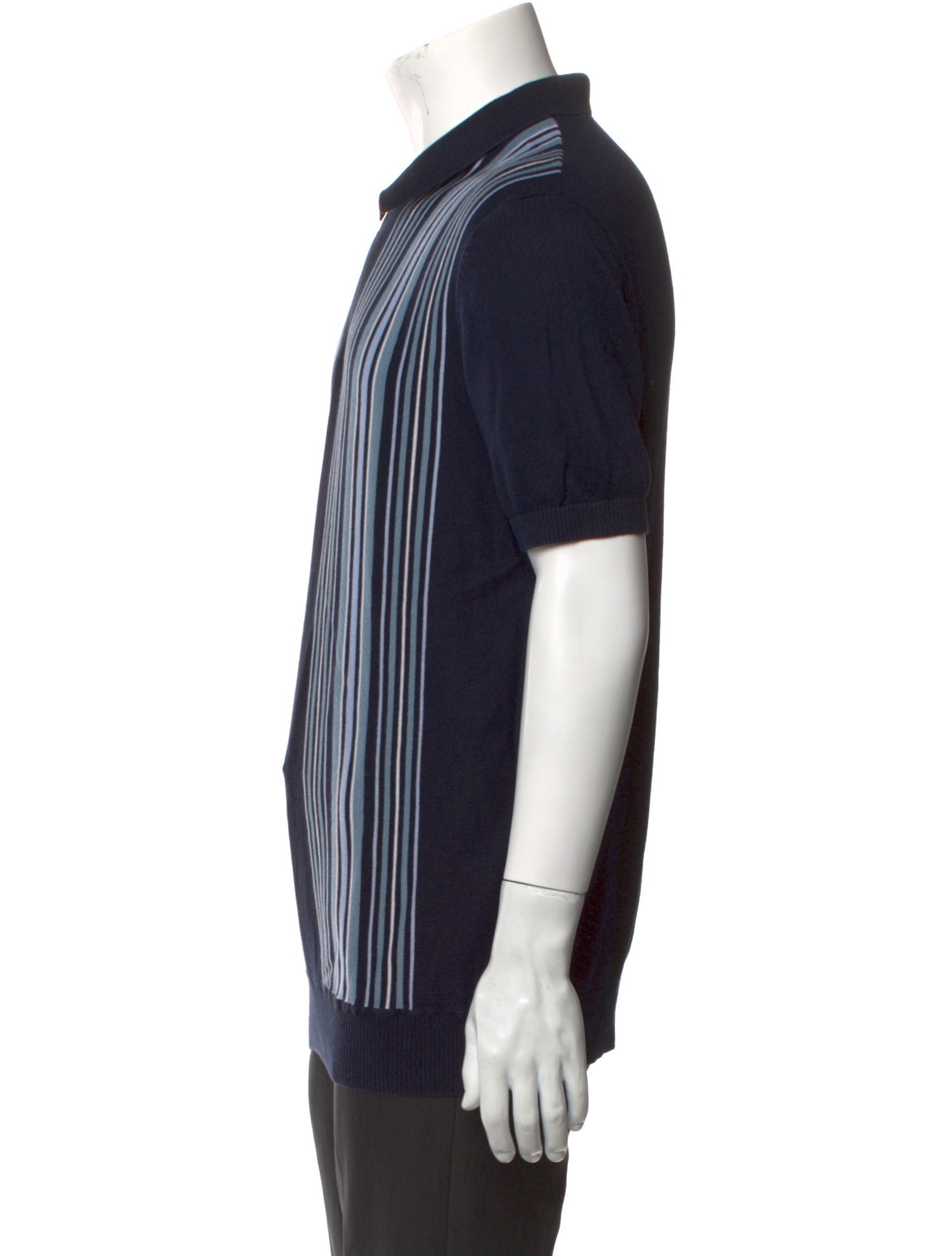 Karl Lagerfeld Striped Short Sleeve Shirt