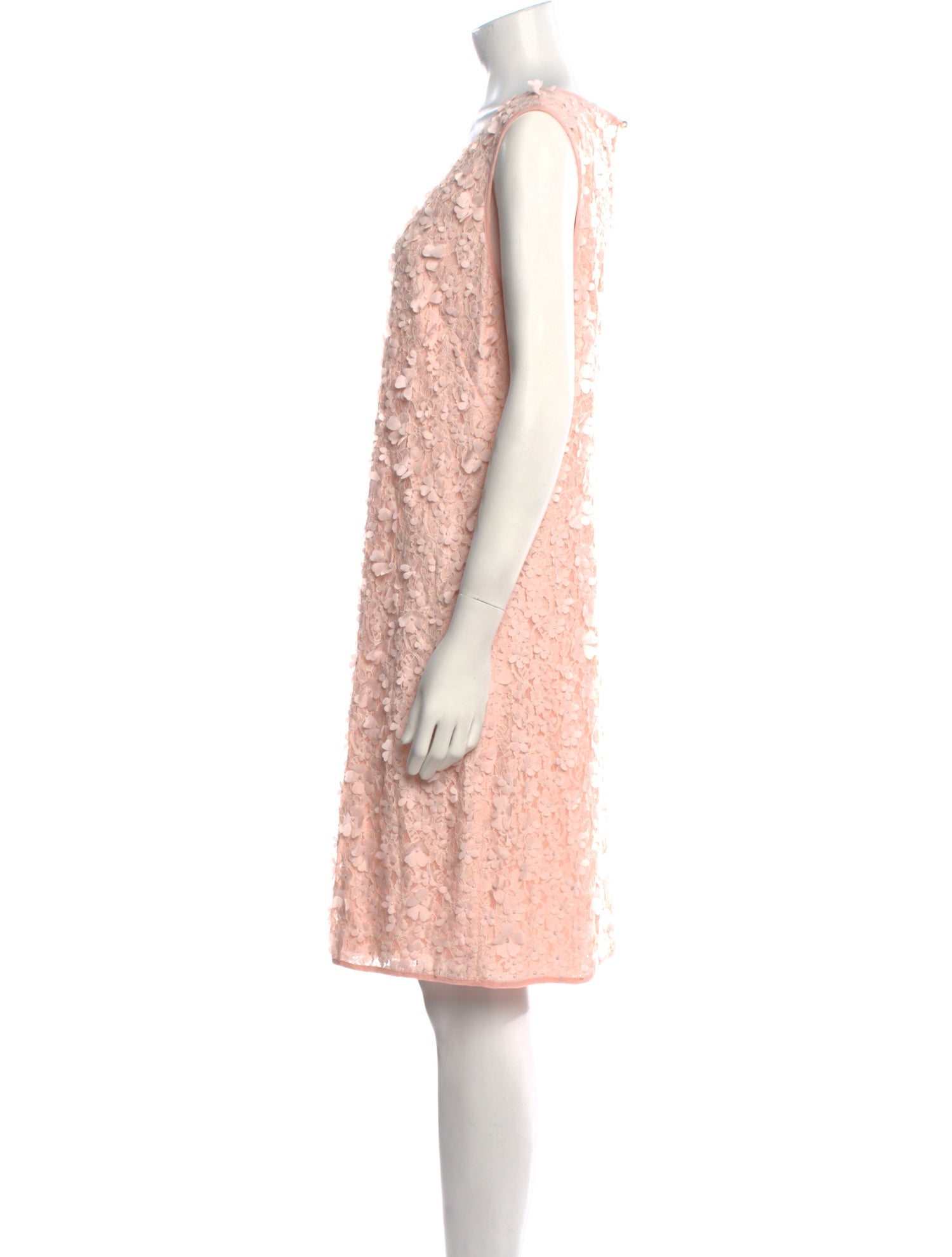 Karl Lagerfeld V-Neck Knee-Length Dress w/ Tags