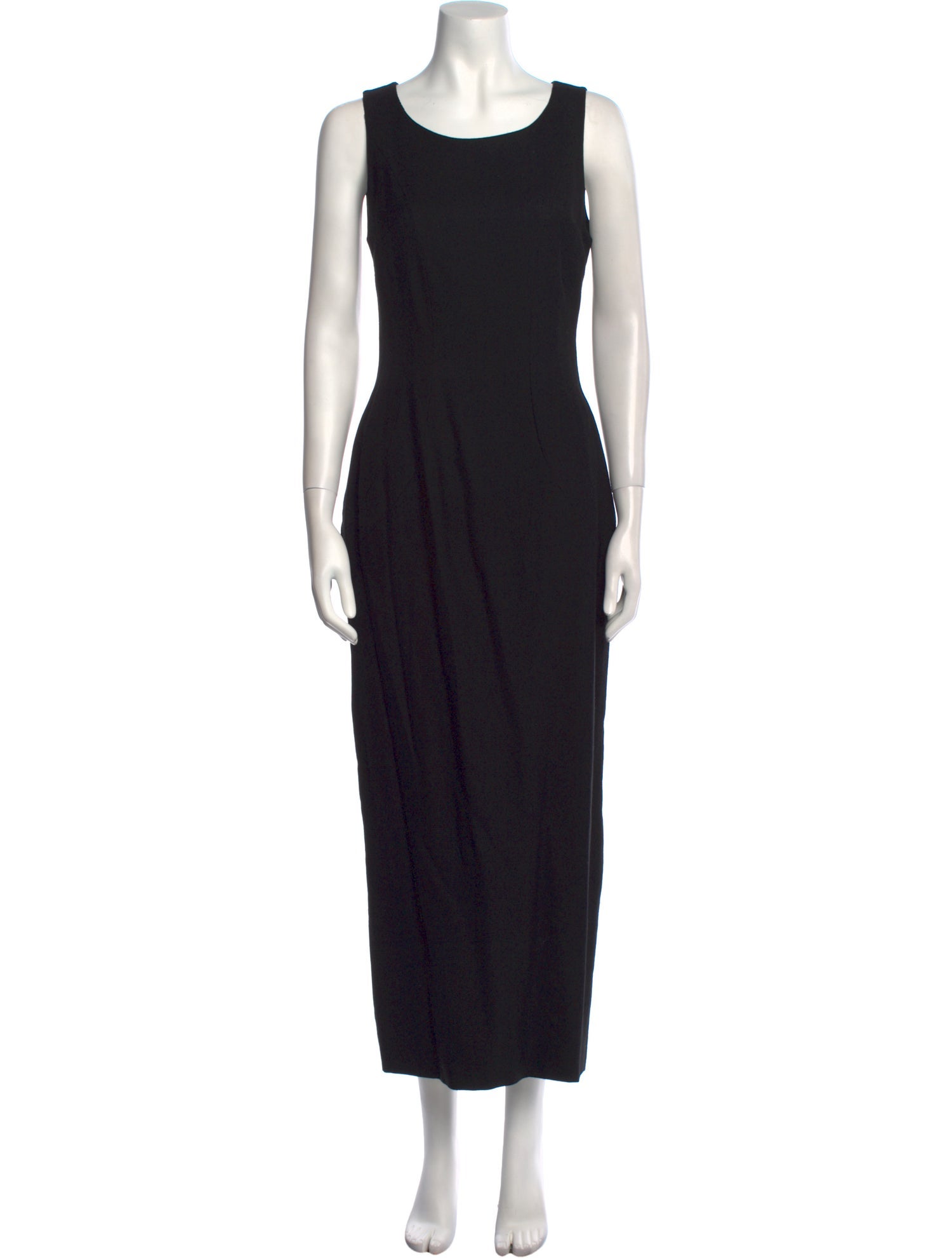 Karl Lagerfeld Wool Long Dress