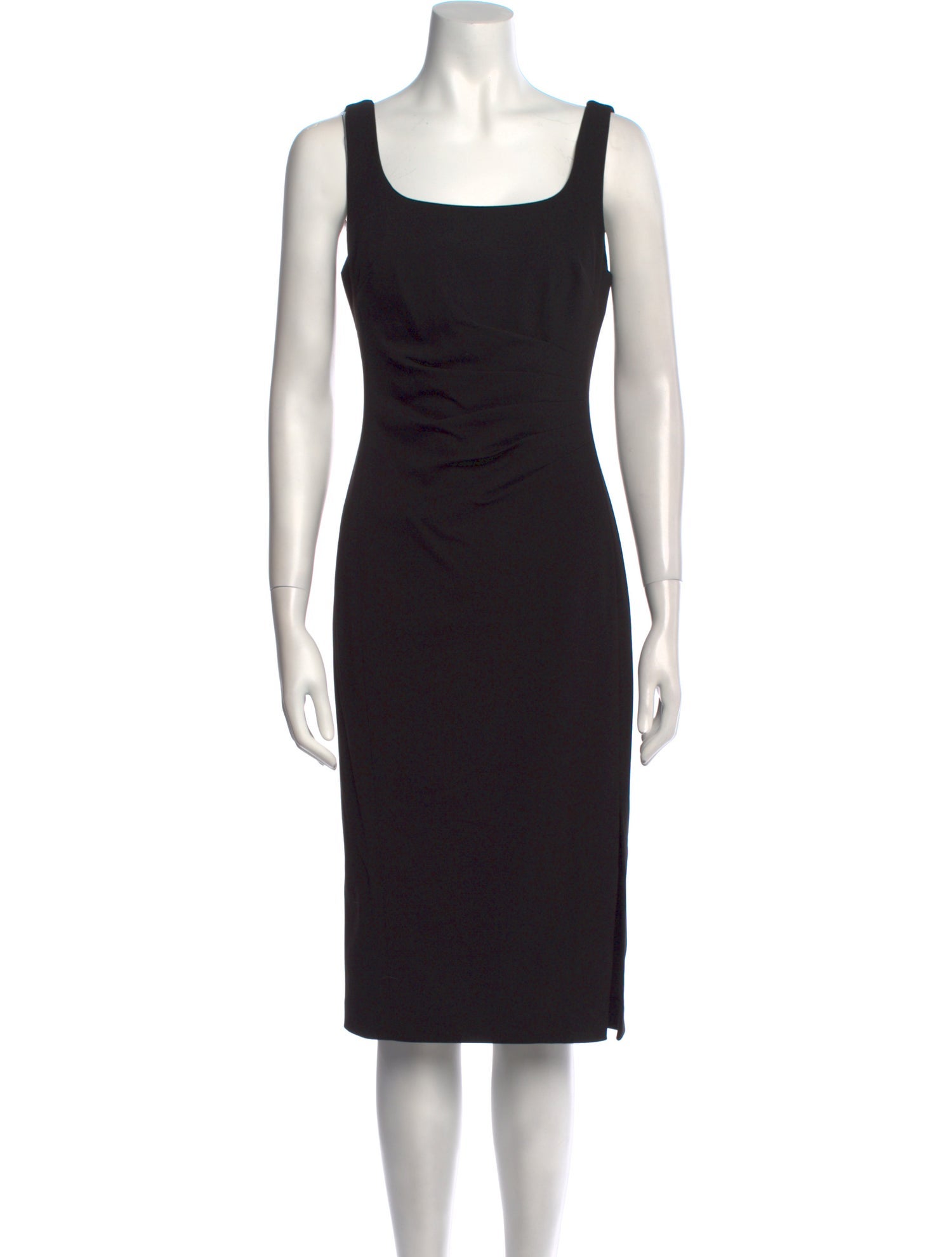 Karl Lagerfeld Square Neckline Knee-Length Dress