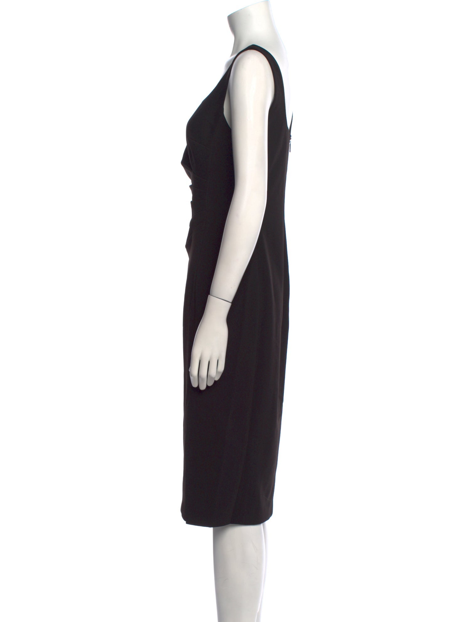 Karl Lagerfeld Square Neckline Knee-Length Dress