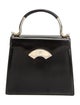 Karl Lagerfeld Leather Top Handle Bag