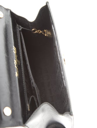 Karl Lagerfeld Leather Top Handle Bag