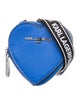 Karl Lagerfeld Leather Heart Lanyard