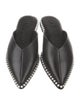 Karl Lagerfeld Leather Mules