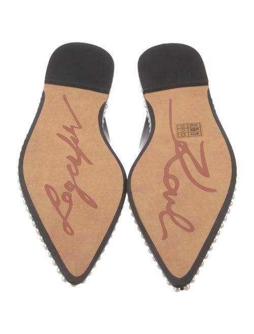 Karl Lagerfeld Leather Mules