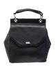 Karl Lagerfeld Leather Top Handle Bag