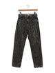 Karl Lagerfeld High-Rise Straight Leg Jeans