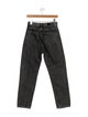 Karl Lagerfeld High-Rise Straight Leg Jeans