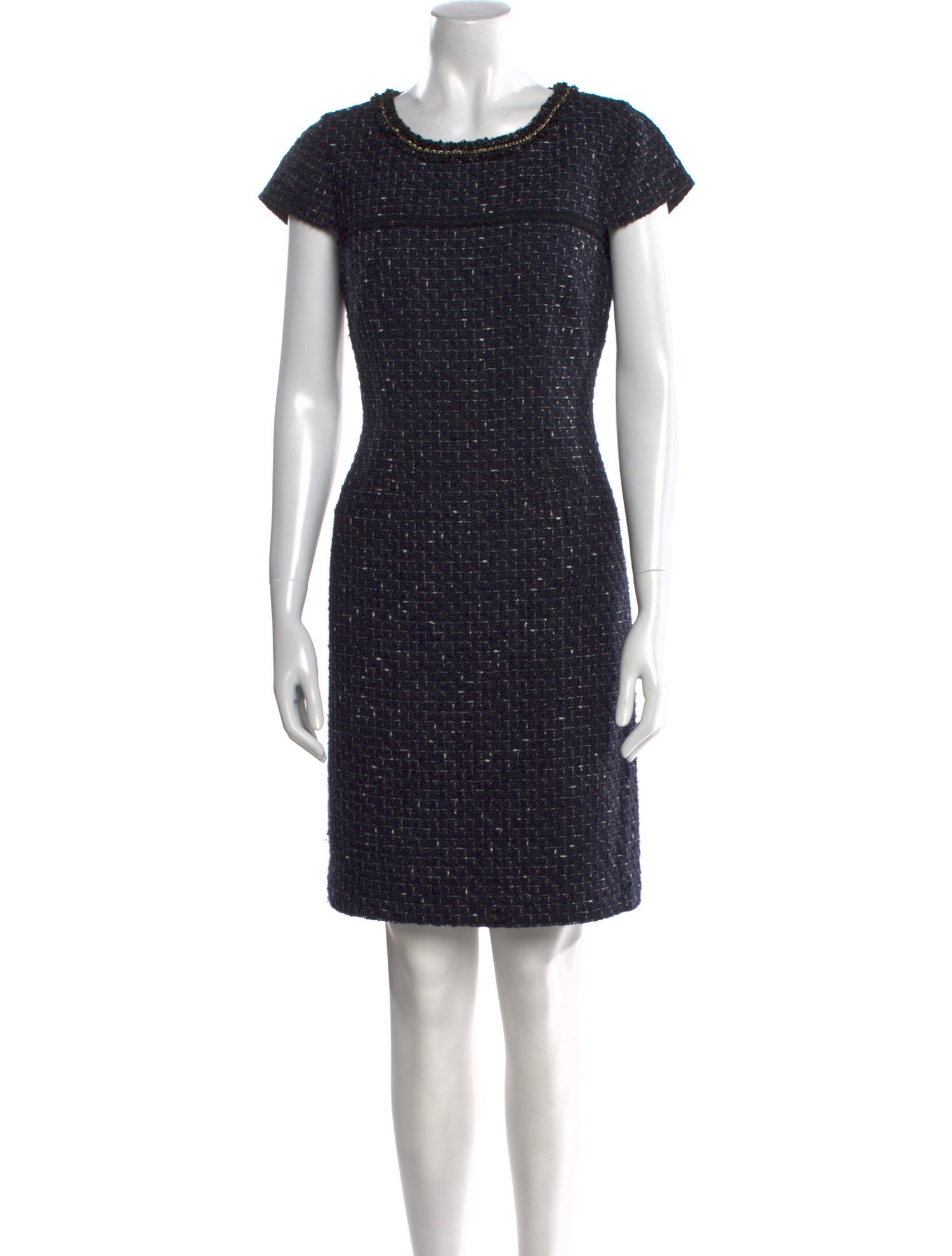 Karl Lagerfeld Crew Neck Mini Dress