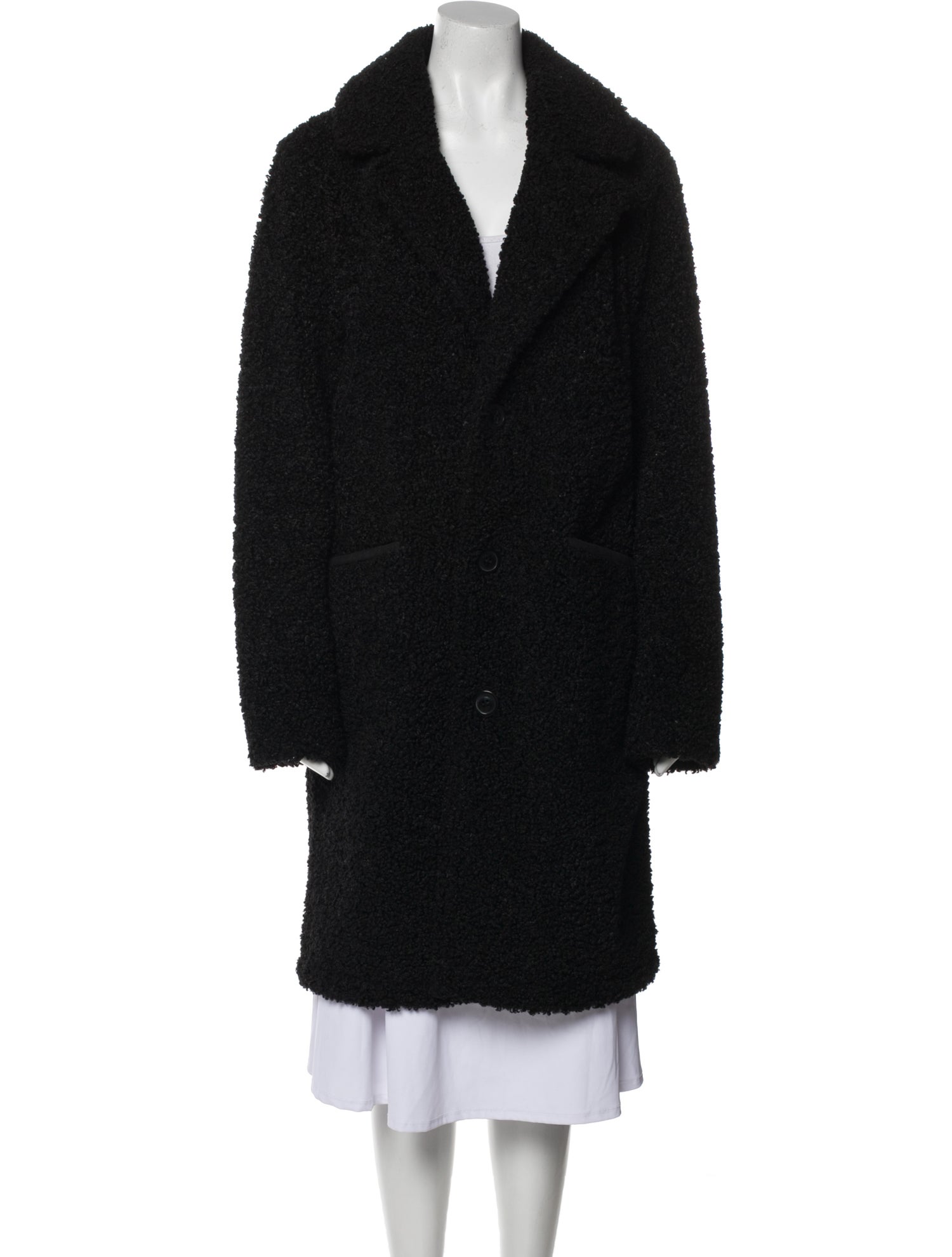 Karl Lagerfeld Faux Fur Coat
